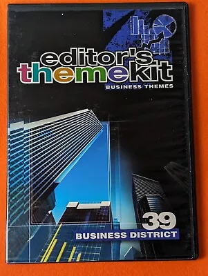 Digital Juice Software Editor's Theme Kit DVD #39 BUSINESS DISTRICT Skyscrapers • $10