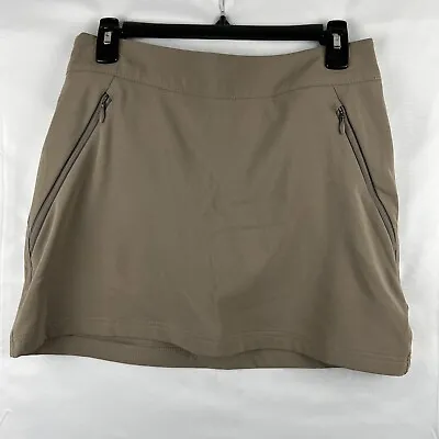 $16.99 • Buy Columbia Women’s Skirt Sz Small Khaki Athletic Skort Zipper Pockets