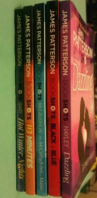 $40 • Buy James Patterson Bookshots 5 Books Stories At The Speed Of Life