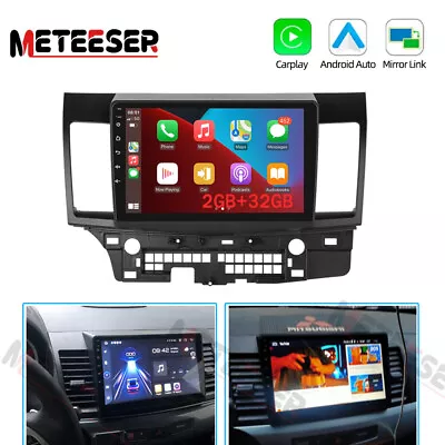 $229.99 • Buy 10.1  CarPlay Android 11 Auto Car Stereo GPS Nav Head Unit For Mitsubishi Lancer