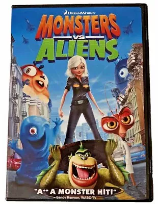 Monsters Vs. Aliens (DVD 2009) • $5.99