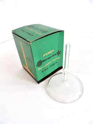 NOS Pyrex 4 Cup Percolator Flameware Coffee Pot Glass Stem Pump In Box  #7754-P • $77.33