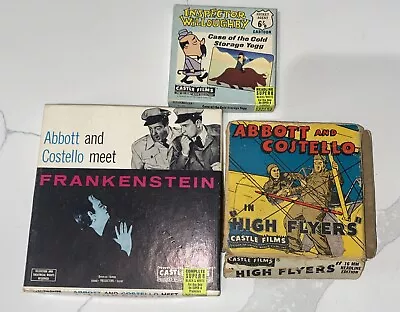 1948 ABBOTT & COSTELLO Meet Frankenstein - 8mm Comp  Plus 2 Others Lot  Of 3 • $20