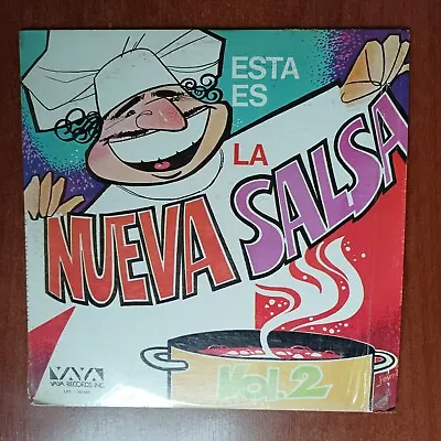 Esta Es La Nueva Salsa Vol. 2 [1974] Vinyl LP Latin Salsa Celia Cruz Tipica 73 • $29.58