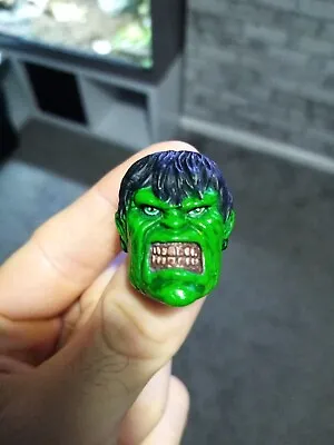 Marvel Select Hulk Figure Head Toy RARE Can Be Used Custom With Marvel Legends • £2.99