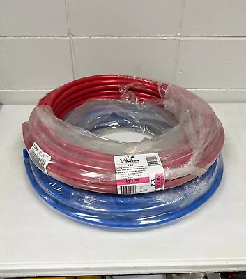 SharkBite PEX 1/2  2 X100 Ft RED & BLUE Pex Pipe/Tubing • $55