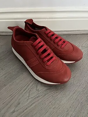 £34.99 • Buy The Art Company Kioto Womens Red Leather Trainers - Size UK 4 - NEW NO BOX