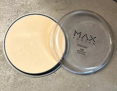 1 Max Factor Foundation Pancake Makeup—Rare129 Medium Beige; Discontinued • $140