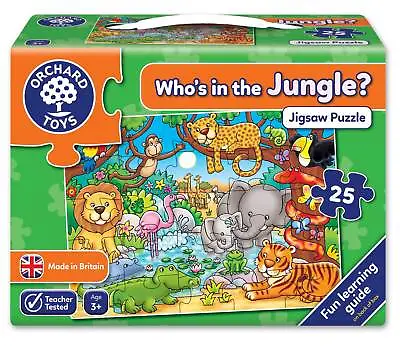 £9.75 • Buy Orchard Toys Who's In The Jungle Jigsaw Puzzle
