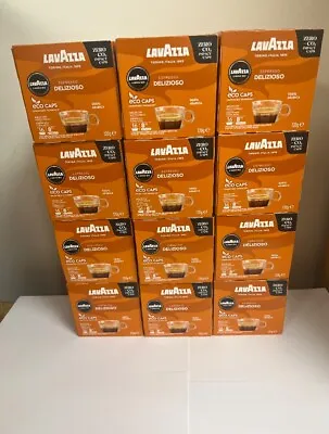 Lavazza A Modo Mio Delizioso Coffee Capsules 12 Packs Of 16 FAST SHIPPING  • £42.99