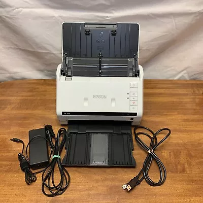 Epson DS-530 Scanner W/ Power Adapter & Cable Tested Working J381A Mint • $109.99