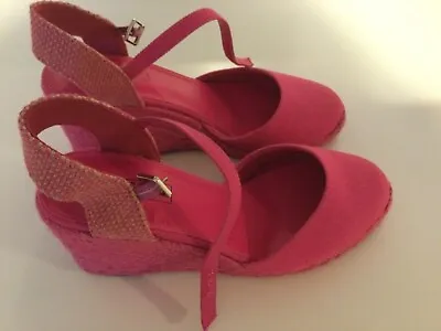 Marks & Spencer Pink Wedge Shoes • £10