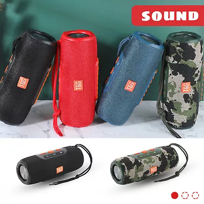 TG341 NEW Portable Wireless Bluetooth Speaker Bass Subwoofer Waterproof Speakers • $62.80