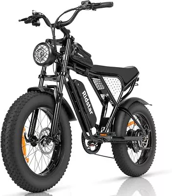 20  Electric Bicycles 1000W 48V 15Ah Removable Battery Mountain Fat Tire E-Bike • $849.75
