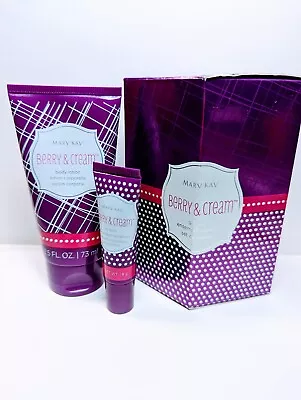 Lot Of 5 Mary Kay Berry & Cream Body Lotion & Lip Balm Gift Set ~ NIB  • $73.15