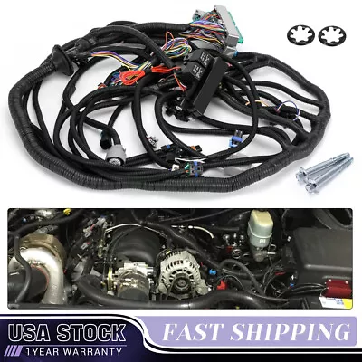 LS Swap Standalone Wiring Harness For 2003-2007 GM DBW 4L60E 4.8 5.3 6.0 Vortec • $95.09