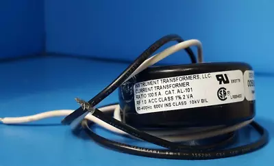 Solid-core Current Transformer  Al-101 Flex Core 5a 50-400hz 600v • $25