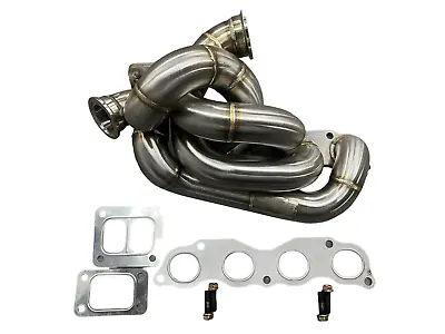 K20 K24 Top Mount Twin Scroll 44mm Wastegate WG Non Lean AWD FWD Turbo Manifold • $400