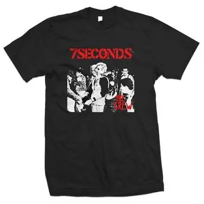 New Music 7 Seconds  The Crew Album  T Shirt • $25.74