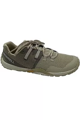 Merrell Lace-Up Performance Sneakers Trail Glove 6 Birch • $49.99