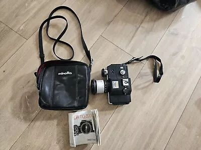 MINOLTA 110 Zoom 110 Film SLR Camera With 25-50mm MACRO Zoom Lens • £40