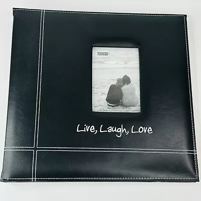 Pioneer Black Photo Album Memory Book E Z Load 12 X 12 Expanding Acid Free New • $19.95