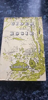 Vintage CIDER WITH ROSIE Laurie Lee JAN 1971 Hardback & Dustcover • £8.99