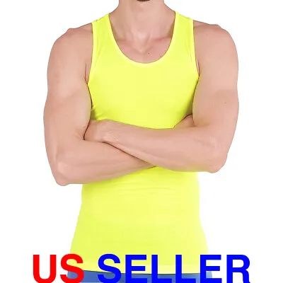 ARMEDES Mens Tank Top Cool Dry Compression Top AR 111 • $13.99