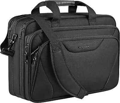 KROSER 18  Laptop Bag Premium Laptop Briefcase Fits Up To 17.3 Inch Laptop Expan • $56.65