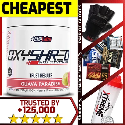 $64.95 • Buy Ehp Labs Oxy Shred 60 Srv // Ehplabs Fat Burner Loss Oxyshred Thermogenic +