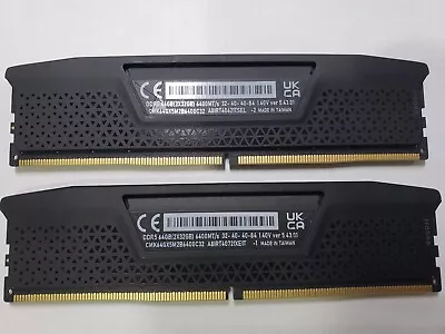 CORSAIR VENGEANCE DDR5 RAM 64GB (2x32GB) 6400MHz CL32 Intel XMP ICUE Compatible • $0.01