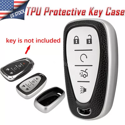 For 2016-2019 Chevrolet Malibu Camaro Equinox TPU Key Fob Cover Protective Case • $8.41