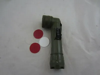 MINT GT Price MX-991U Military Surplus OD Angle Flashlight Extra Lenses Tested! • $14.59