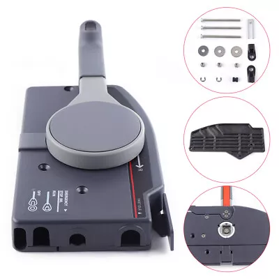 Outboard Marine Side Mount Remote Control Box Set For Yamaha/Honda Dongfa Black • $95