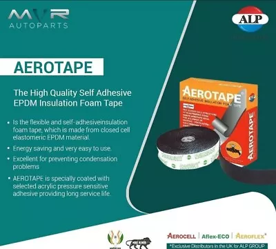 £8.99 • Buy EPDM ROOFING DIY FOAM TAPE WATERPROOF ROOFING  JOINTS EDGE TRIM 3MMX50MMX9.1 Mtr