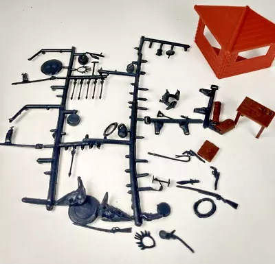 Vintage Marx Fort Apache ACCESSORY & WEAPON Large Lot Many Unused Original Pcs • $34.32