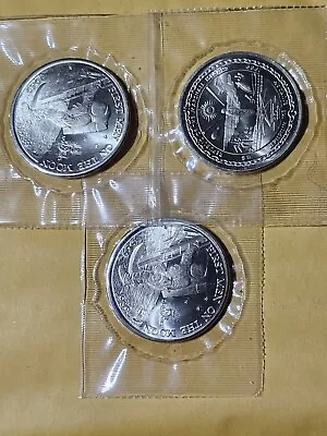 1969-89 Marshall Islands First Men On The Moon $5 Mint Commemorative Coin  • $9.85