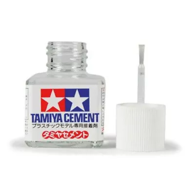 Tamiya Plastic Model Cement 40mL Bottle With Brush 87003 • $5.99