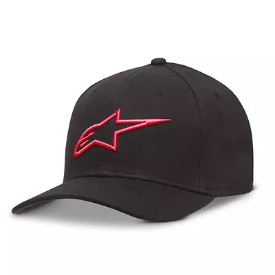 Alpinestars Ageless Curve Hat/Cap - Black/Red • $39.99