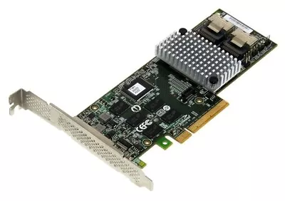 LSI Logic Controller Card 3ware SAS 9750-8i 8Port 6Gb/s PCI-Express Low Profile • £19.95