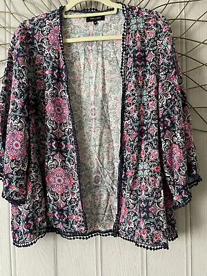 £2.99 • Buy Ladies Lovely Top Shop Kimono Size 12