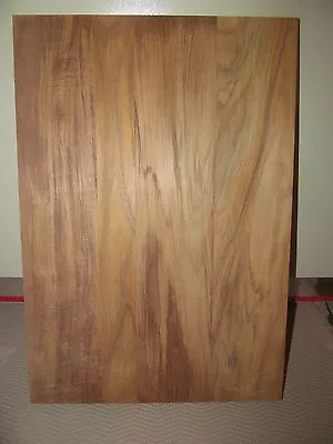 Beautiful Thick Wide Sanded Kiln Dried Teak Panels Wood Lumber 19 X 12  X 1 1/2  • $69.95