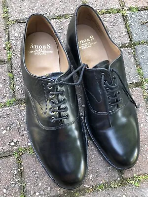 £60 • Buy SANDERS LEATHER OXFORD BROGUES SHOES UK Size 12  ENGLAND Excellent Condition 90s