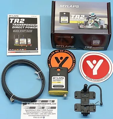 Mylaps / Amb / Tranx / Tr2 Go Hardwired Kart Transponder- No Subscription • $1007.93