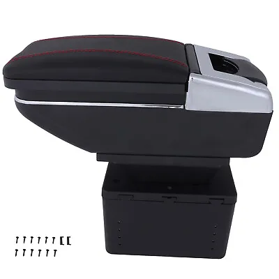 Center Console Armrest Storage Box W/Base For Ford F-150 2005-2019 • $28.99