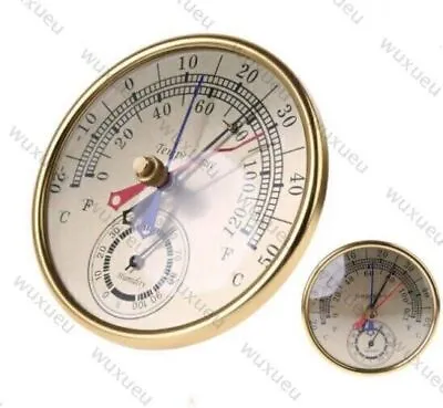 Max Min Thermometer Humidity Meter Indoor Outdoor Garden Greenhouse 12/413/3 Hg • £12.29