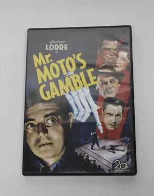 Mr Moto's Gamble (DVD 1938 Full Screen Cinema Classic) Like New!  Peter Lorre • $14.69