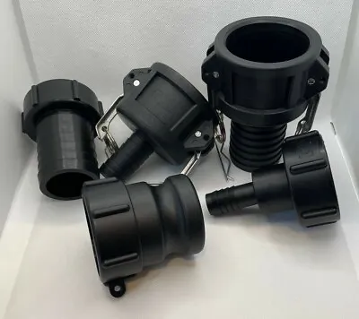 IBC Hose Tail Adapter Connector Tank Fitting Camlock • £7