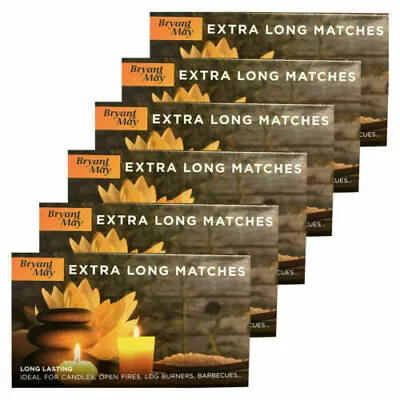 🔥 Extra Long Bryant & May Safety Matches Box 45 Matches Long Lasting🔥 • £4.99