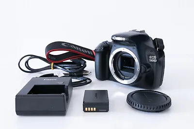 Canon EOS 1100D / EOS Rebel T3 / EOS Kiss X50 DSLR Camera Body With Accessories. • £66.78